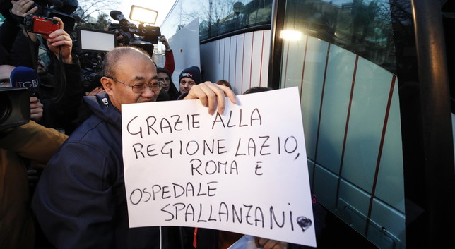 spallanzani, turisti cinesi, dimissioni, quarantena, coronavirus, roma