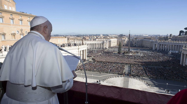 papa natale vaticano urbi et orbi