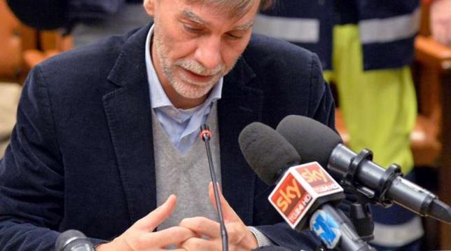 Graziano Delrio Franco Gabrielli genova prefettura maltempo