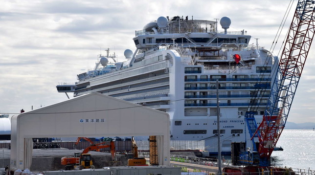 coronavirus diamond princess giappone