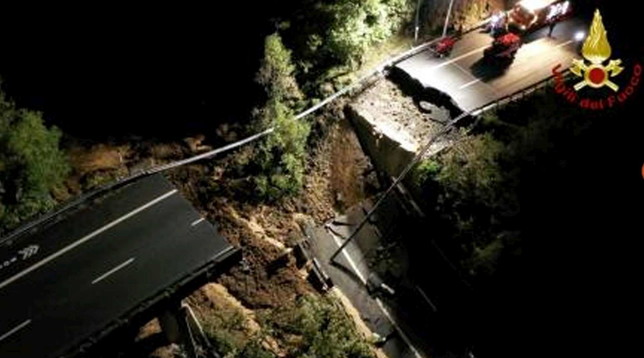 viadotto A6 Torino Savona crollo