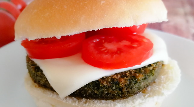 Burger alle foglie di carciofo
