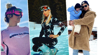 Non c’è inverno senza neve: dalla Blasi alla Ferragni, i vip si rifugiano sui monti