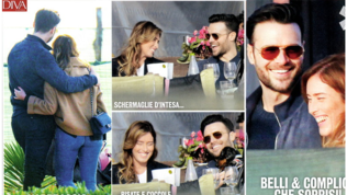 Maria Elena Boschi in libera uscita, che abbracci con Giulio Berruti