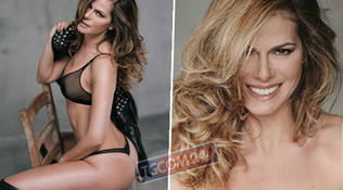 Che grinta, Thais! La ex velina bionda seduce i fan in lingerie trasparente