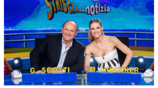 Michelle Hunziker e Gerry Scotti di nuovo insieme dietro al bancone di 