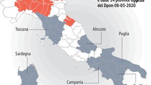 Coronavirus, lo stop per chi è "in fuga"