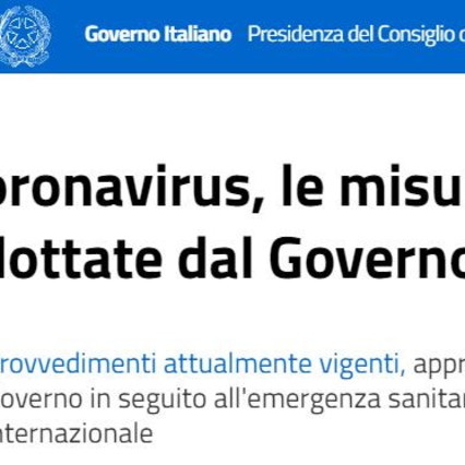Coronavirus, cosa si pu&ograve; fare e cosa &egrave; vietato in tutta Italia&nbsp;fino al 25 marzo