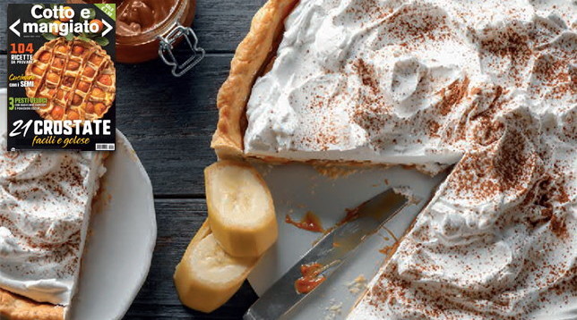 Torta Banoffee banana e caramello