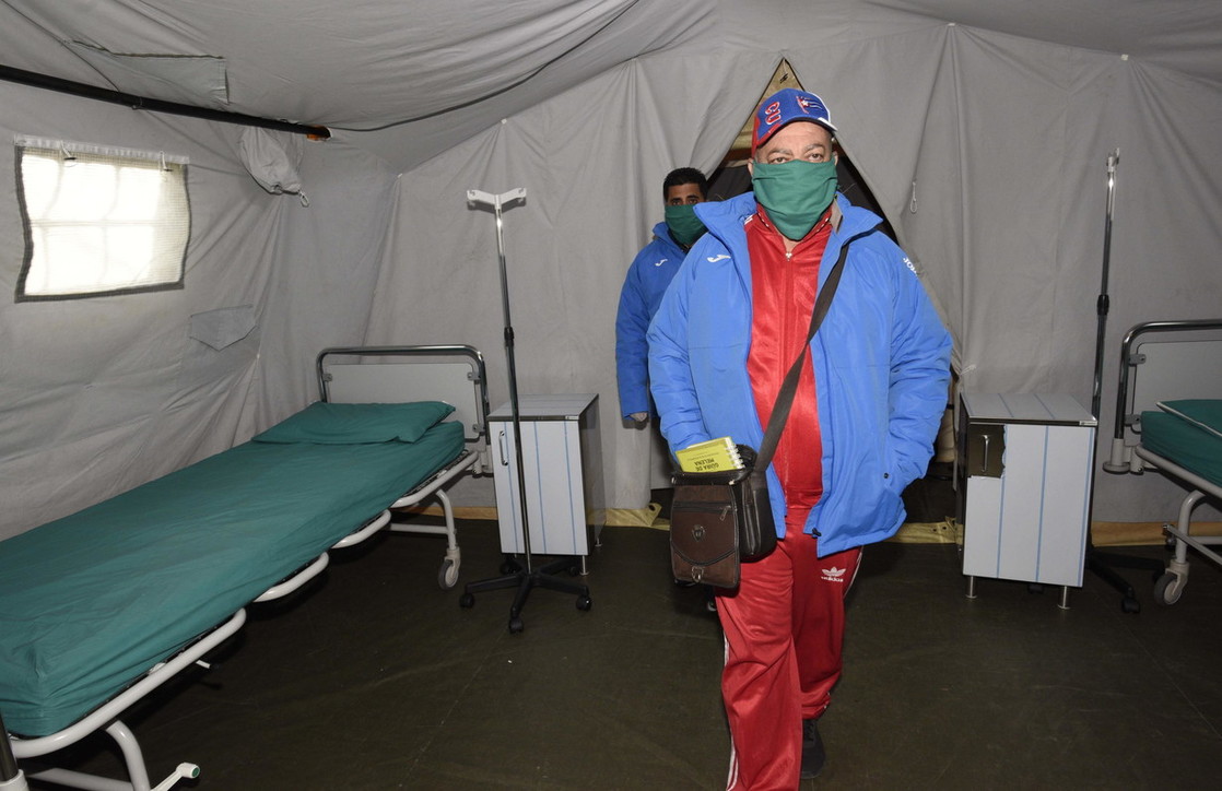 Coronavirus, pronto a Crema l'ospedale da campo con i medici cubani