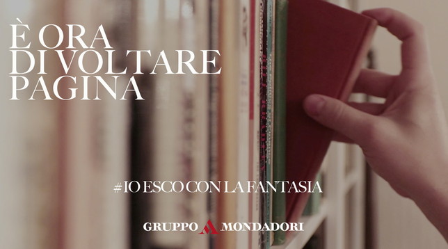 Coronavirus, Mondadori lancia la campagna #IoEscoConLaFantasia