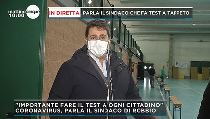 Coronavirus, il sindaco di Robbio (PV) fa test a tappeto: "Stufo di vedere la mia gente morire in casa"