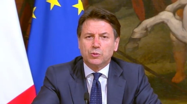 giuseppe conte diretta