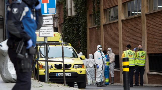coronavirus, spagna, madrid