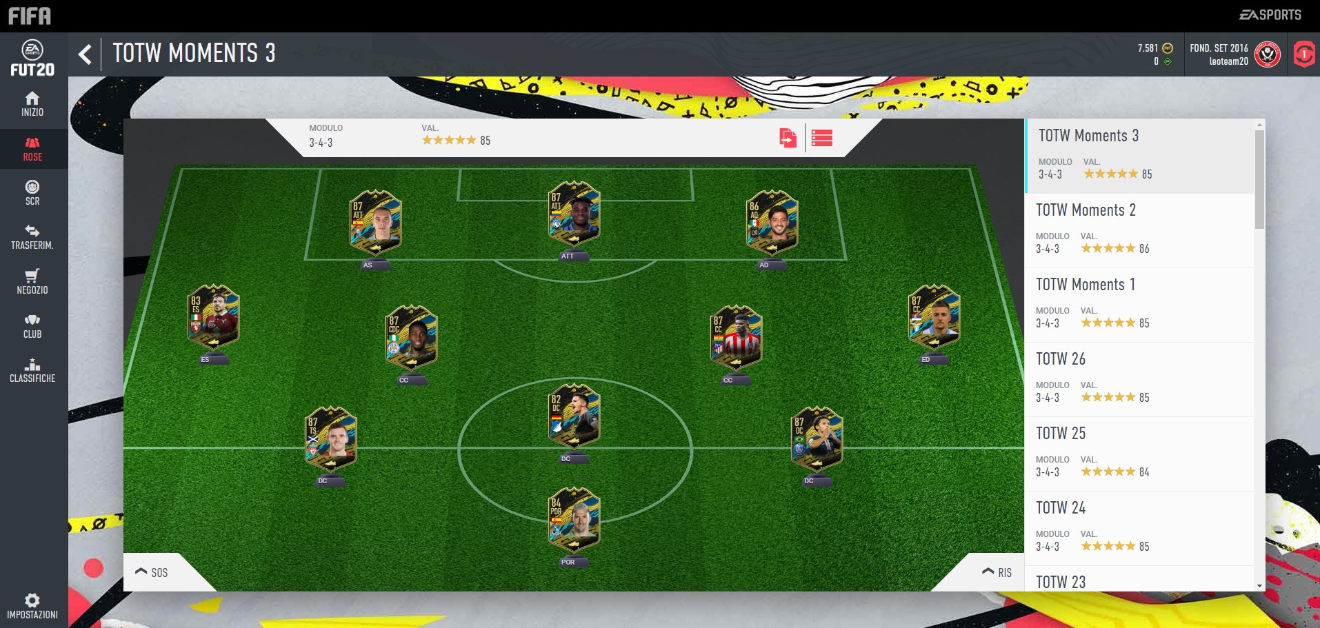 Mondo FUT - FIFA 20 Ultimate Team