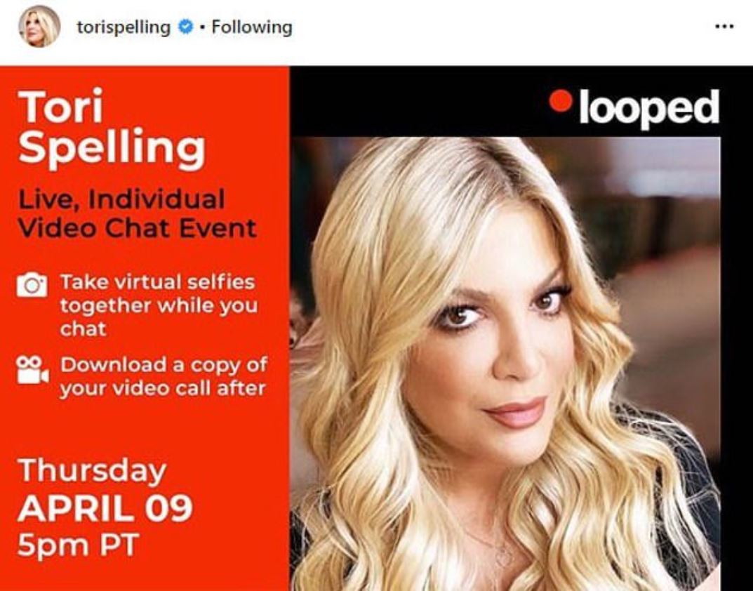 tori spelling