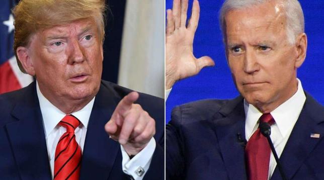 donald trump, joe biden