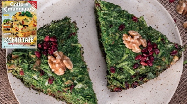 Frittata persiana con noci e erbe aromatiche