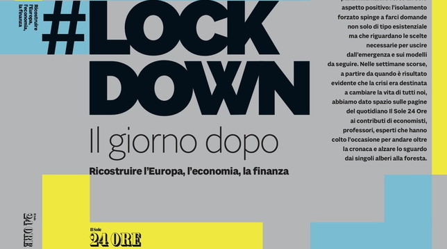 #Lockdown, un'antologia di contributi per ricostruire dopo la Pandemia