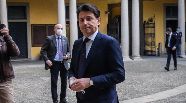 giuseppe conte, milano, coronavirus