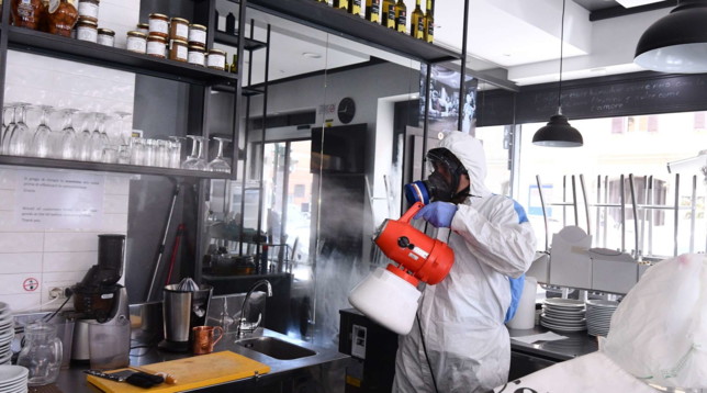 roma sanificazioni negozi coronavirus