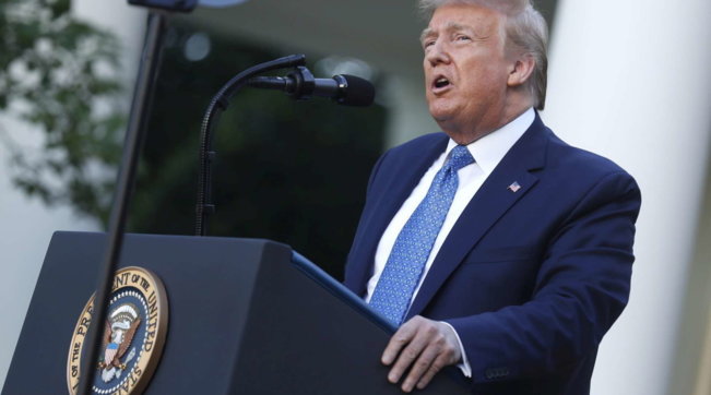 donald trump bibbia floyd