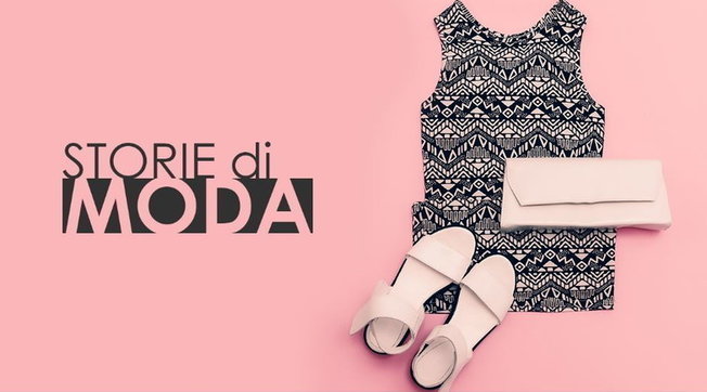 storie di moda, testatina, maglietta e sandali