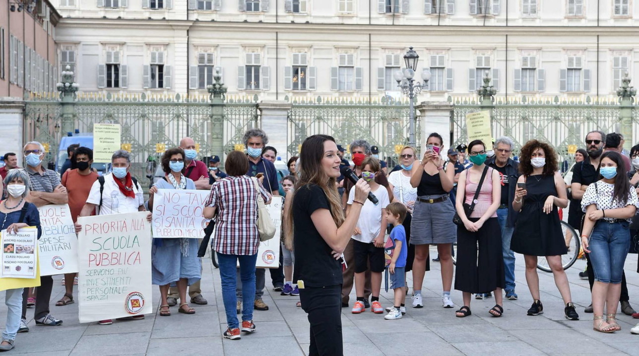 "Priorità alla scuola" organizza i sit-in di protesta in 60 città