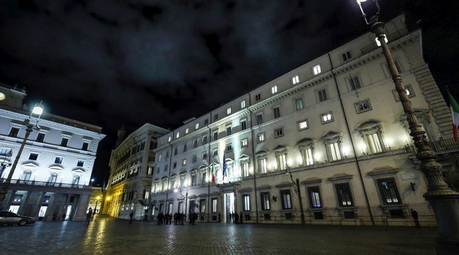 palazzo chigi notte premier