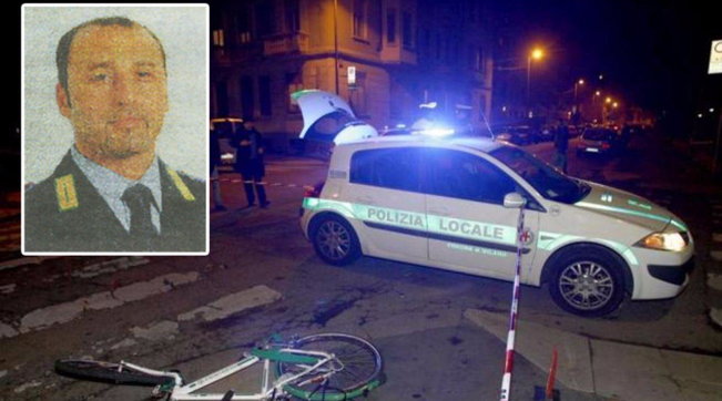 vigile urbano ucciso milano savarino