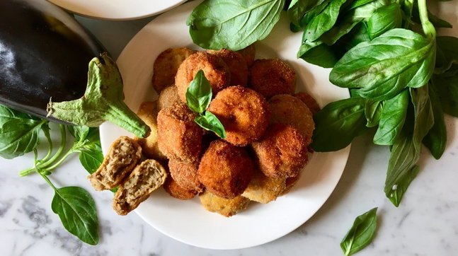 Polpette di melanzane, semplici e buonissime