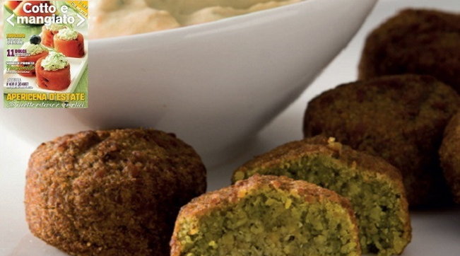 Falafel di fave con salsa tahina