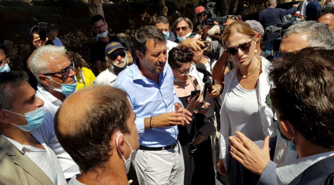salvini lampedusa