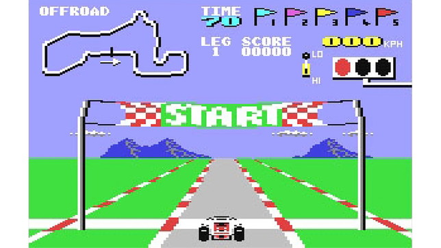 Buggy Boy - Retrogaming - Taito