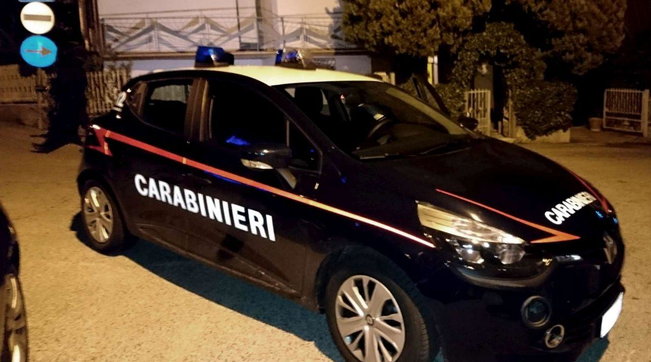 carabinieri generica notte ancona cupramontana bimbo
