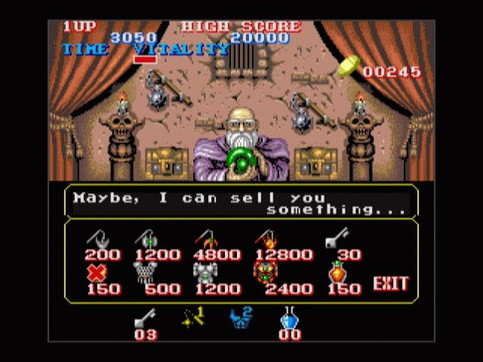 Black Tiger - Retrogaming - Capcom