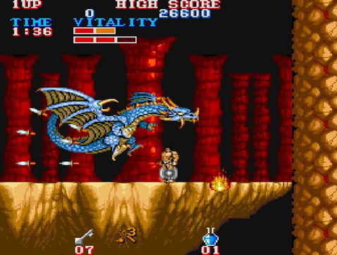 Black Tiger - Retrogaming - Capcom