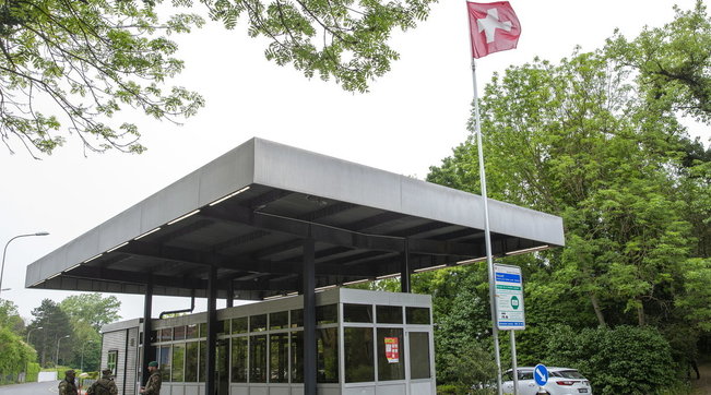 svizzera, frontiera, confine