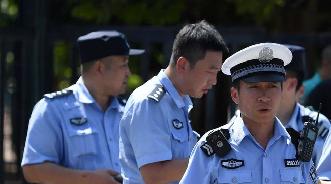polizia pechino cina