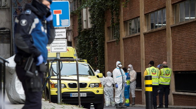 coronavirus, spagna, madrid