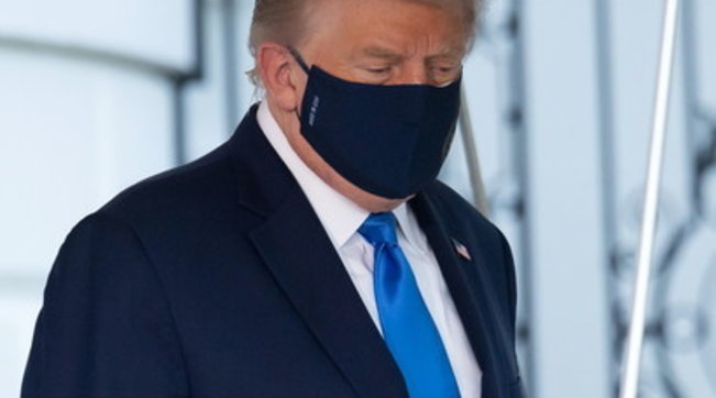 Walter Reed, trump, ricoverato, ospedale