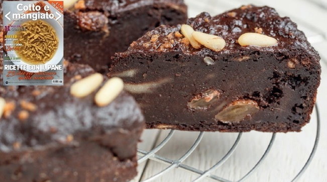 Torta di pane e pinoli