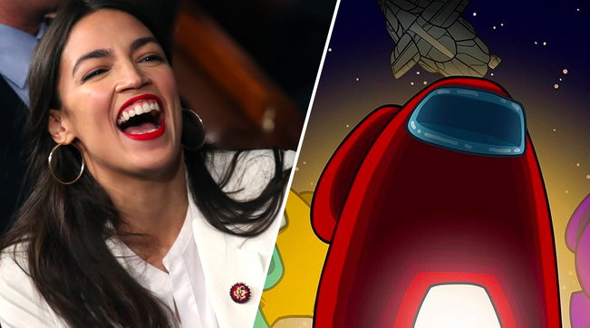 Alexandria Ocasio-Cortez - Among Us - Twitch