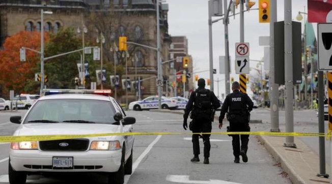 canada sparatoria ottawa polizia
