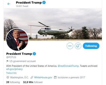 twitter potus