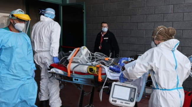 covid, bergamo, ospedale, fiera