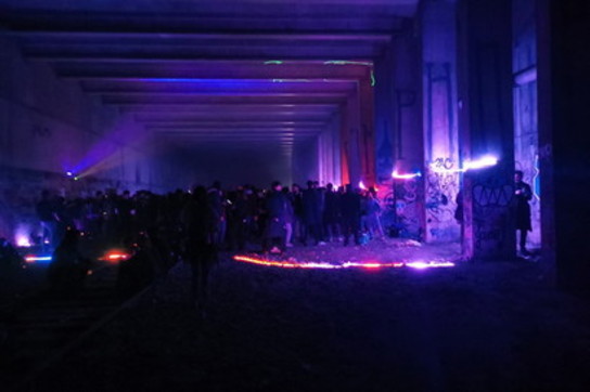 festa clandestina, parigi