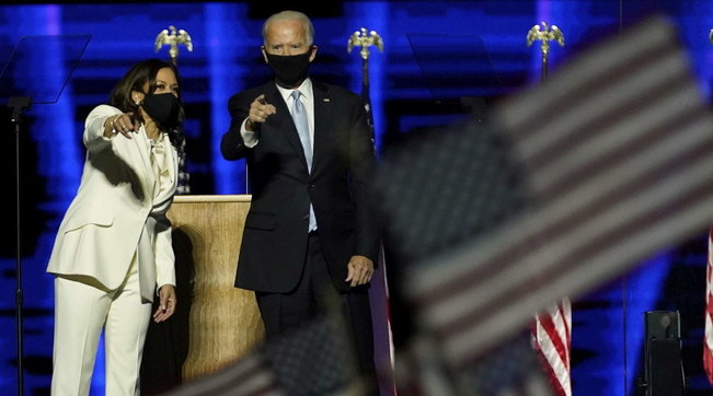usa, joe biden, kamala harris, primo discorso