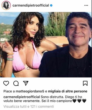 maradona carmen di pietro
