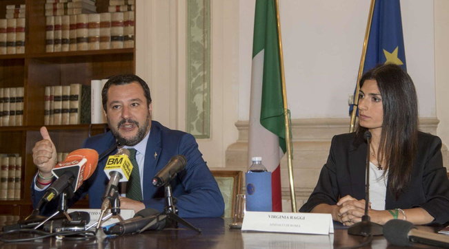 salvini raggi